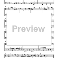 Bourrée - from English Suite 1