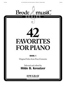 42 Favorites for Piano Book 1