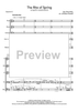 The Rite of Spring (short version) - Score