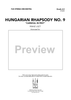 Hungarian Rhapsody No. 9 “Carnival in Pest” - Score