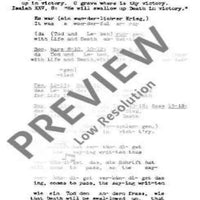 Cantata no. 4 - Full Score