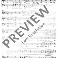 Drei Chöre - Choral Score