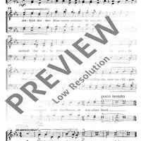 Lobt den Herrn, ihr Wesen all - Choral Score