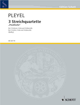 3 String Quartets - Score and Parts