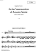 Per la Commermorazione di Antonia Canova [set of parts] - Oboe 1/2