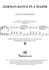German Dance in A Major, WoO42, No. 4