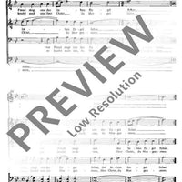 Zwei kleine Motetten - Choral Score