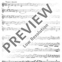 Concerto B flat Major - Violin II