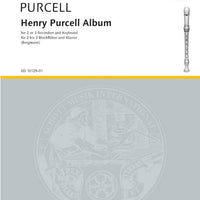 Henry Purcell Album - Descant And Treble Recorder