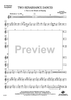 Two Renaissance Dances - Baritone Saxophone