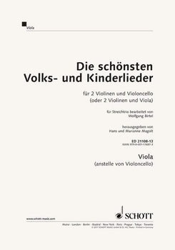 Die schönsten Volks- und Kinderlieder - Viola