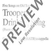 Five Songs on old texts - Choral Score