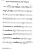 4 Preludes for Brass and Timpani - Timpani