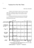 Variations on A four Note Theme - Score