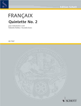 Quintet No. 2 - Score