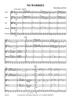 No Worries - Full Score