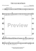 The Old Boatman for Band - Bb Tenor Sax