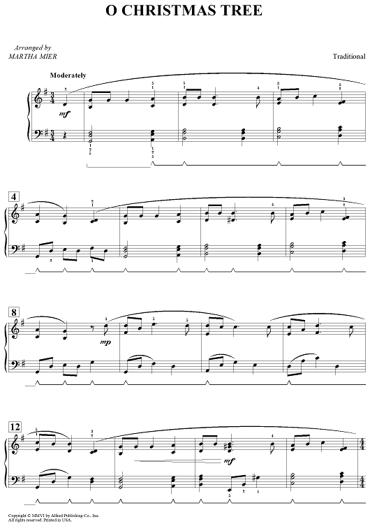 O Christmas Tree
