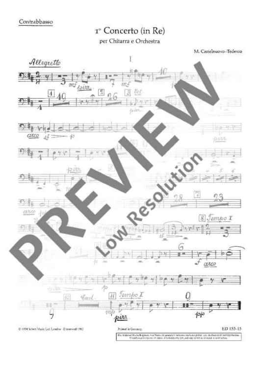 1. Concerto in D - Double Bass