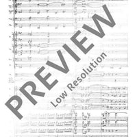 Chor gefangener Trojer - Full Score