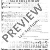 Europäische Volks- und Kinderlieder - Choral Score