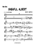 Bashful Albert - Baritone Saxophone