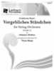 Vergebliches Standchen  for String Orchestra - Score
