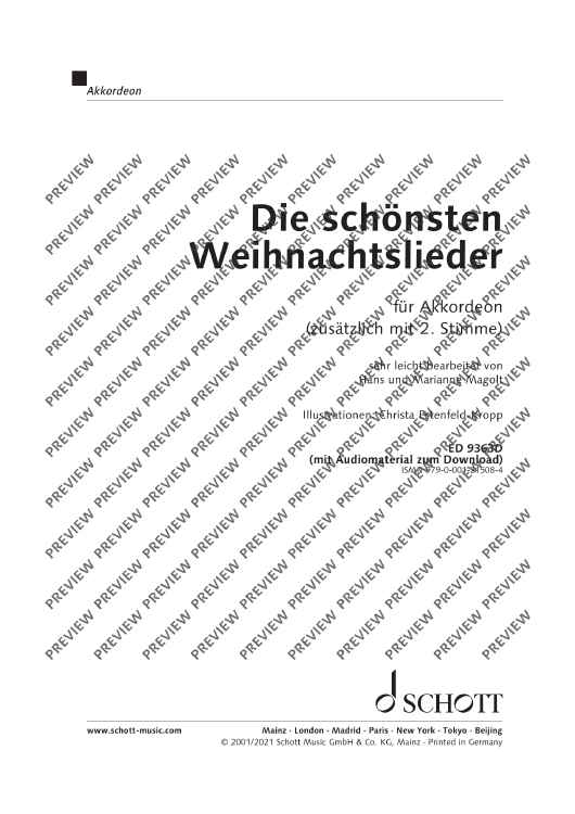 Die schönsten Weihnachtslieder