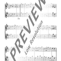 Little Duets of Old Masters - Performing Score