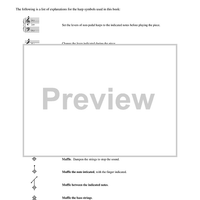 Suzuki Harp School Harp Part, Volume 3