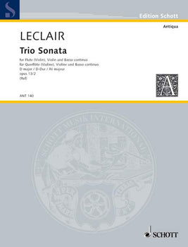 Trio Sonata D Major - Score and Parts