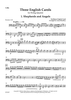 Three English Carols - Cello