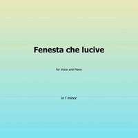 Fenesta che lucive