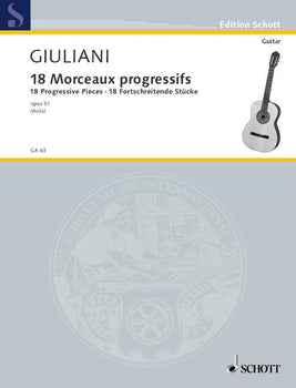 18 progressive Pieces