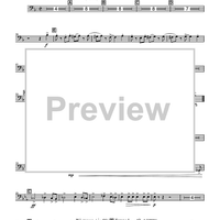 Five Dances for Five Clarinets - 2nd Trombones