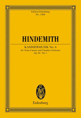 Chamber Music No. 6 - Full Score