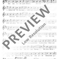 Lob des Rheins - Tenor Ii