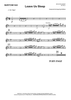 Leave Us Sleep - Baritone Saxophone