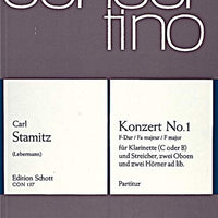 Concerto No. 1 F major - Score