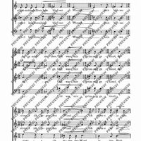 Magic and blessing - Choral Score