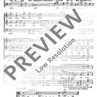 Wandspruch-Kantate - Choral Score