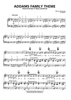 Addams Family Theme
