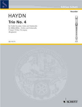 Trio No. 4 in F Major - Score and Parts