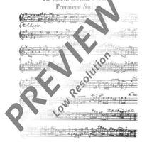 Three Suites - Performing Score