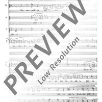 Vier Madrigale - Choral Score