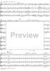 String Quartet No. 2, Movement 4 - Score