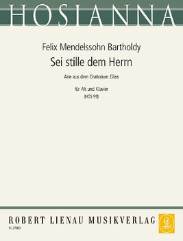 Sei stille dem Herrn in C major