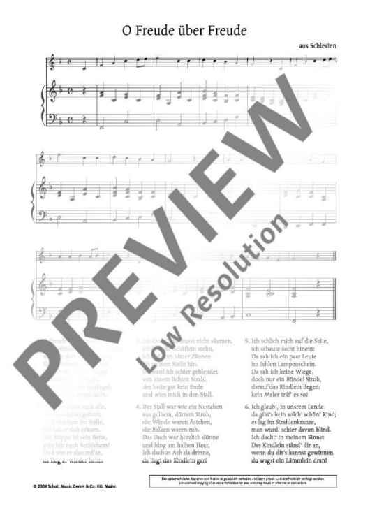 O Freude über Freude