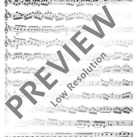 Sinfonia in D major - Violin II