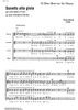 Sonetto alla gioia - Score